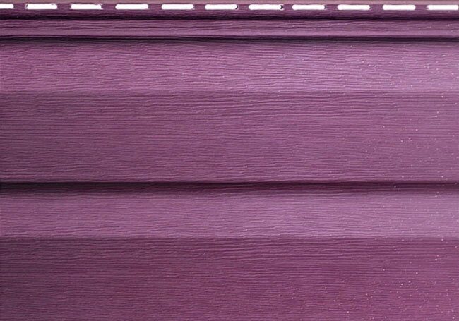 Сайдинг-панель Альта-Профиль Гранатовый металлик