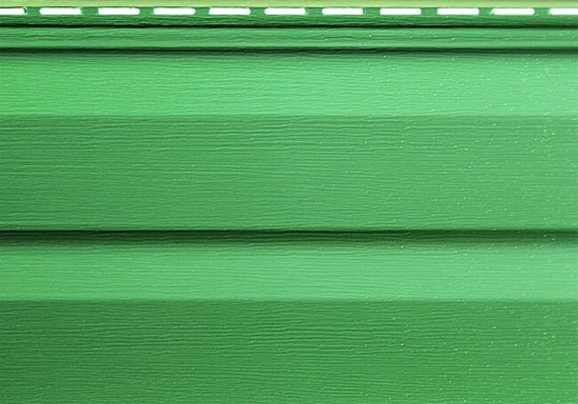 Сайдинг-панель Альта-Профиль Зеленый металлик