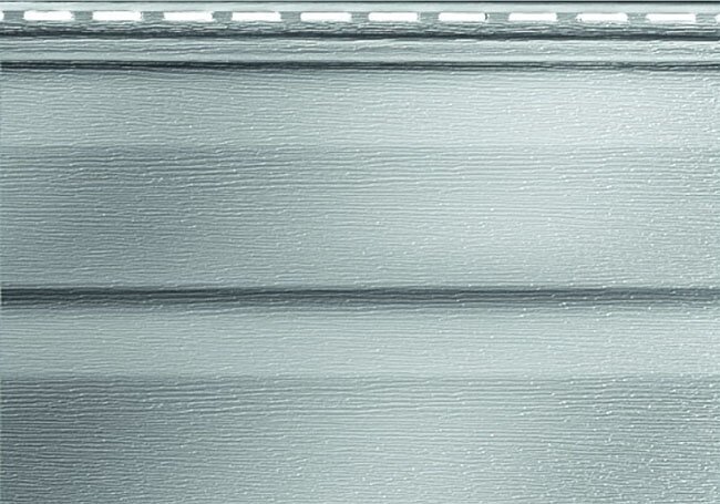 Сайдинг-панель Альта-Профиль Серебристый металлик